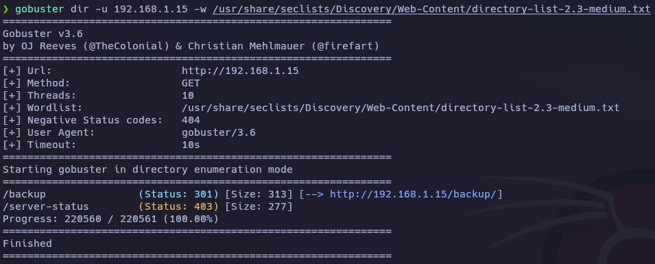 gobuster
