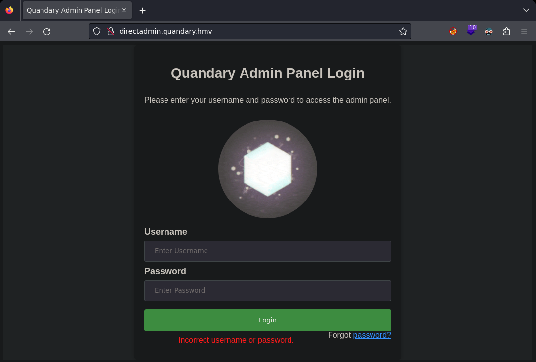 directquandarylogin