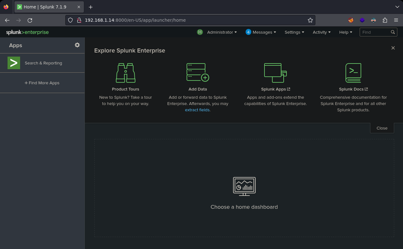 splunkEnterpriseDashboard